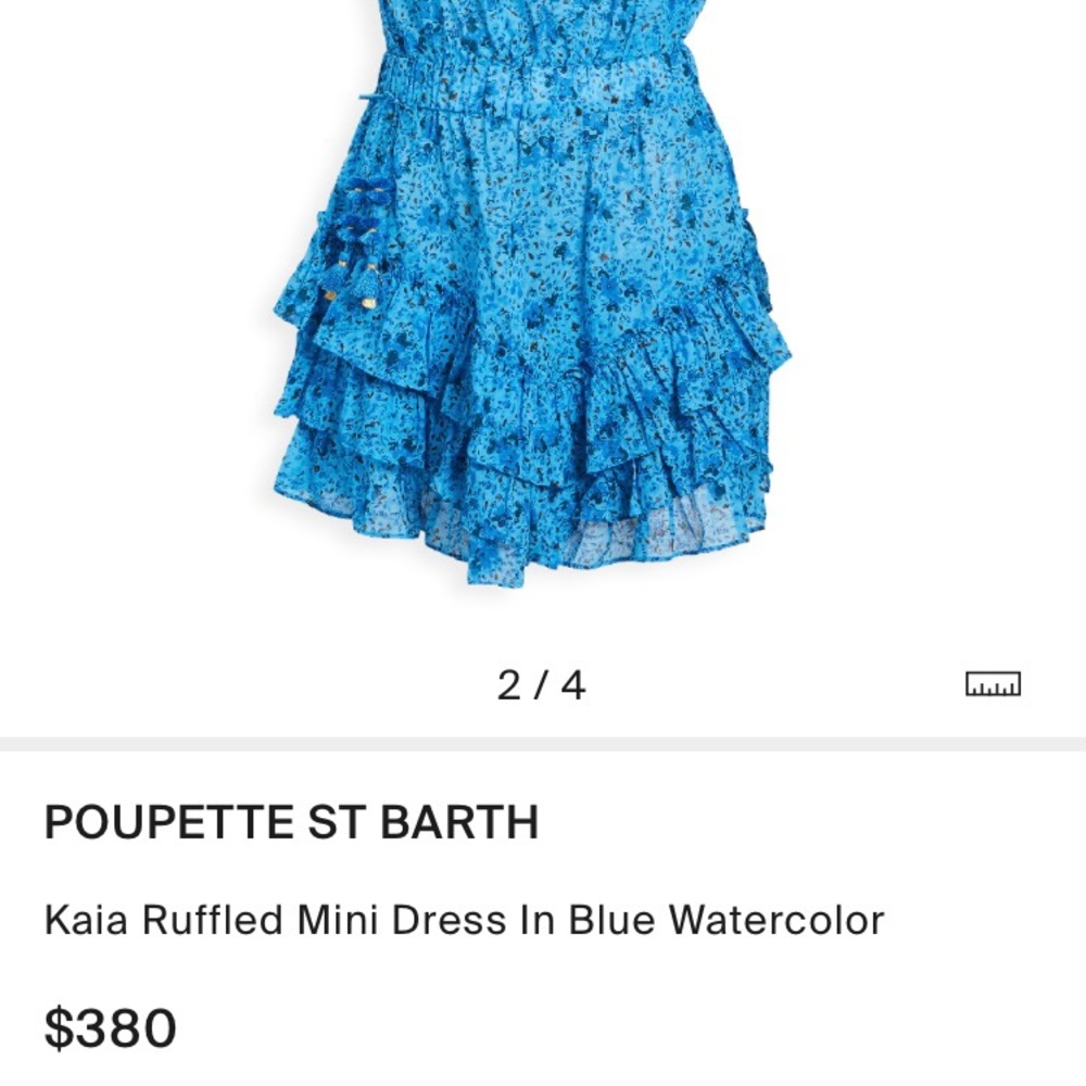 Poupette St Barth kaia mini dress